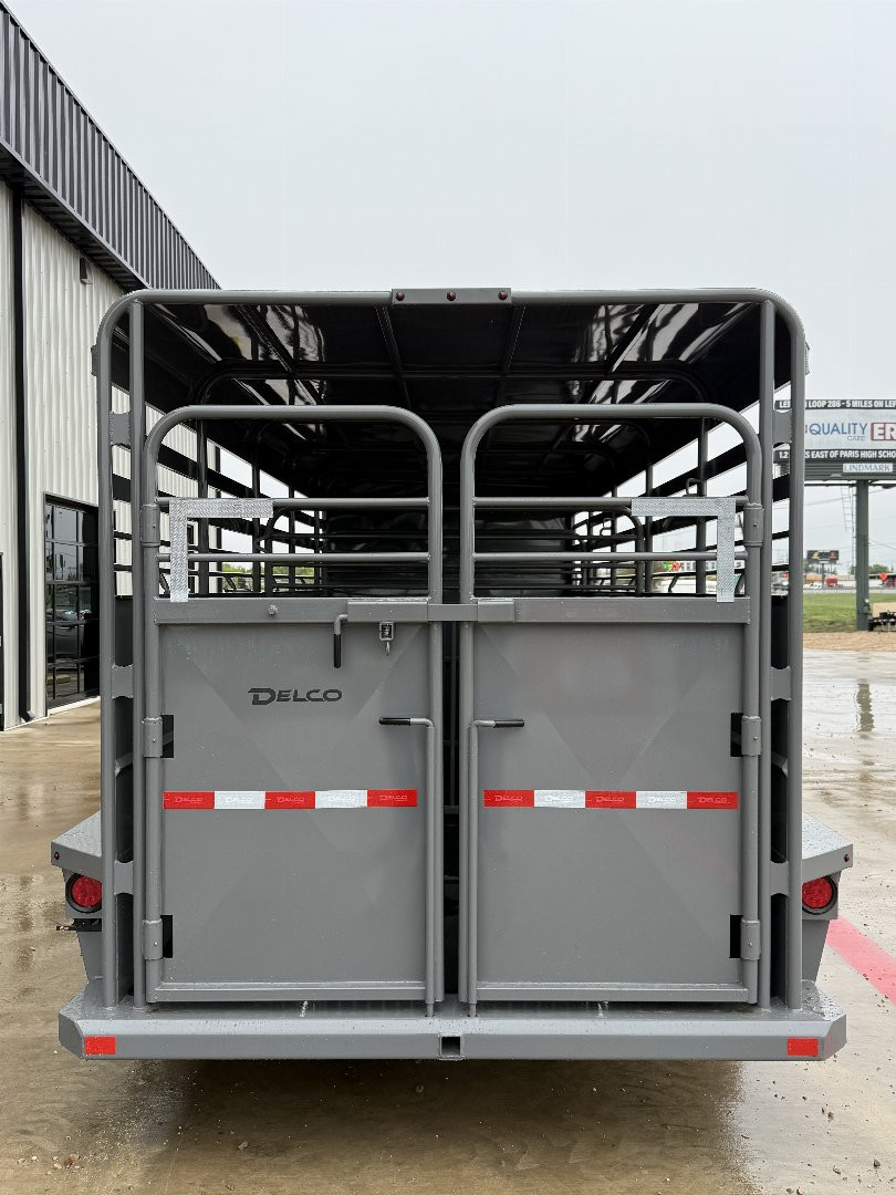New 2025 Delco Trailers M824 Stock / Stock Combo Trailer 38842