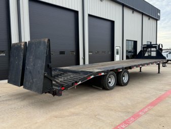 Used 2021 Delco Trailers FD30 Flatbed Trailer 12409