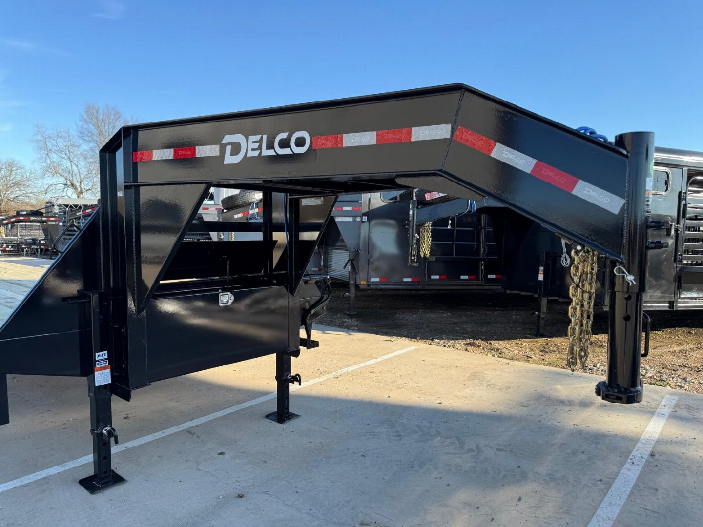 New 2025 Delco Trailers FD32 Flatbed Trailer