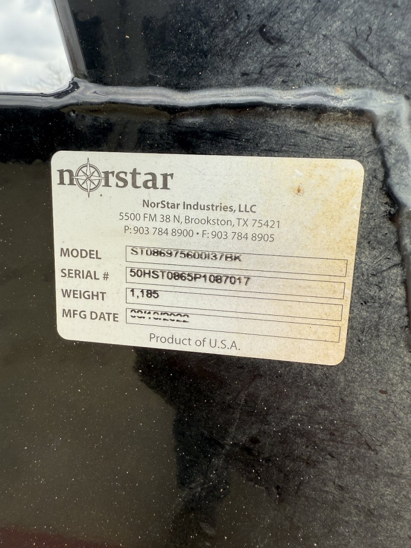 Used 2022 Norstar ST0869756 Truck Bed