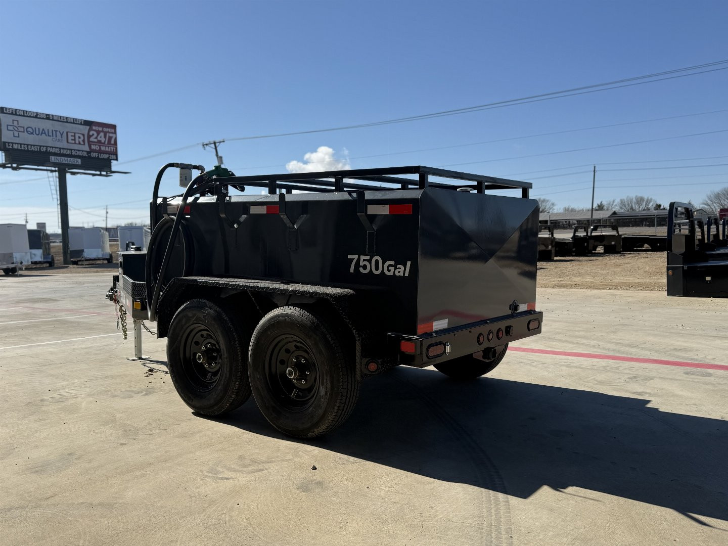 New 2025 DNJ Trailers 750GAL Tank Trailer