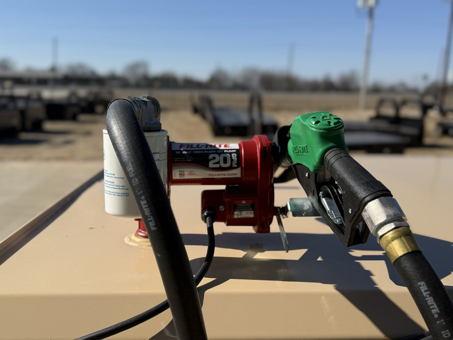 New 2025 DNJ Trailers 950GAL Tank Trailer