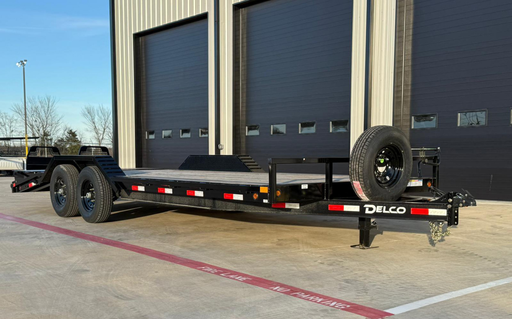 New 2025 Delco Trailers C722 Equipment Trailer