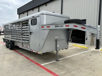 New 2024 Delco Trailers M824 Stock / Stock Combo Trailer