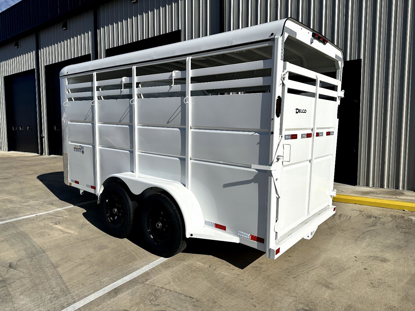 New 2025 Delco Trailers H616 Stock / Stock Combo Trailer
