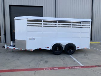 New 2024 Delco Trailers H818 Stock / Stock Combo Trailer