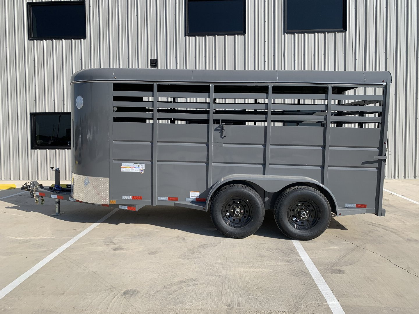 New 2025 Delco Trailers S616 Stock / Stock Combo Trailer
