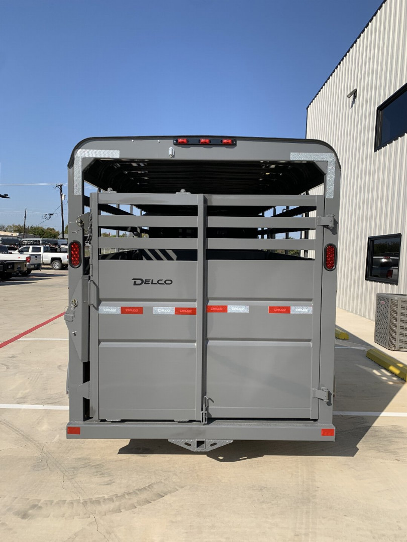 New 2025 Delco Trailers S616 Stock / Stock Combo Trailer
