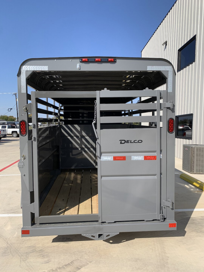 New 2025 Delco Trailers S616 Stock / Stock Combo Trailer