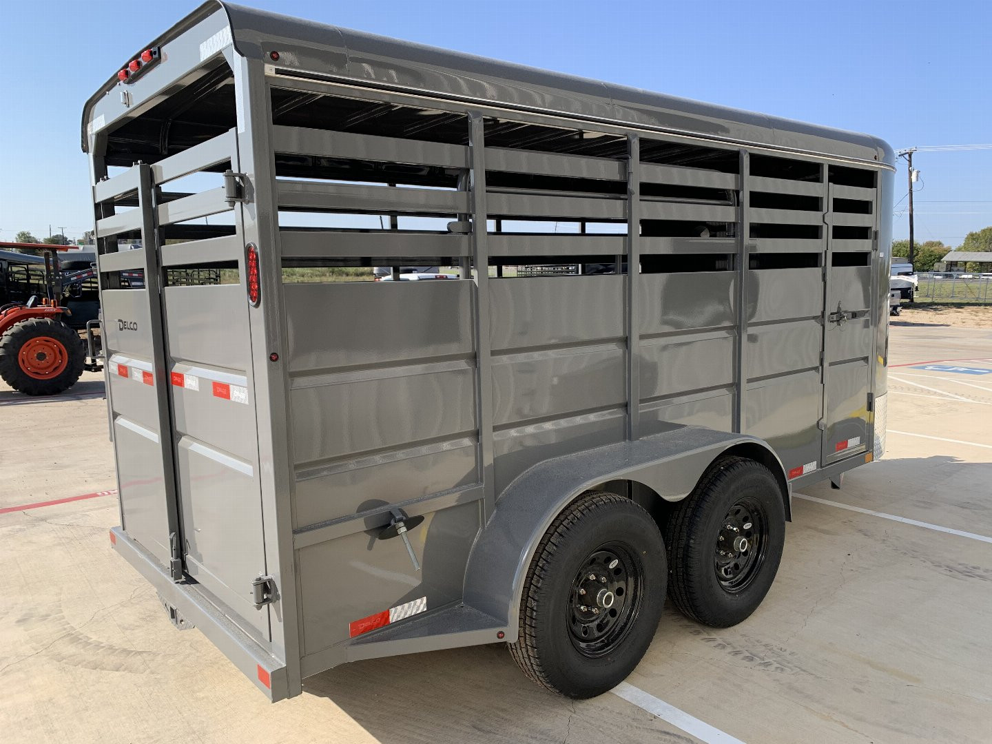 New 2025 Delco Trailers S616 Stock / Stock Combo Trailer