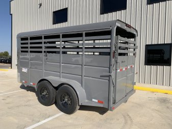 New 2025 Delco Trailers S616 Stock / Stock Combo Trailer