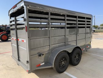 New 2025 Delco Trailers S616 Stock / Stock Combo Trailer
