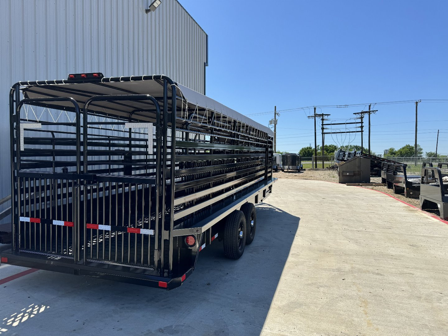 New 2024 Delco Trailers B824R72ETBK Stock / Stock Combo Trailer