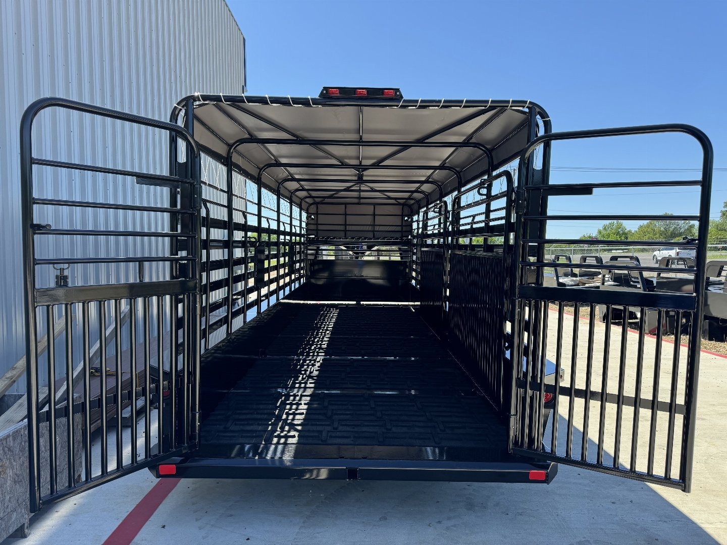 New 2024 Delco Trailers B824R72ETBK Stock / Stock Combo Trailer