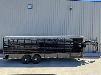 New 2024 Delco Trailers B824R72ETBK Stock / Stock Combo Trailer