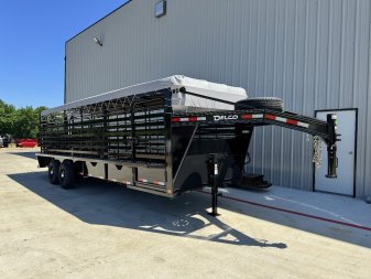 New 2024 Delco Trailers B824R72ETBK Stock / Stock Combo Trailer