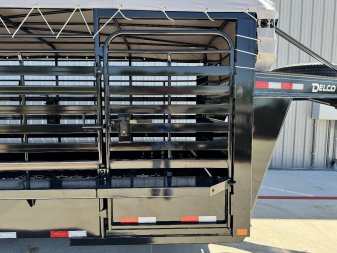 New 2024 Delco Trailers B824R72ETBK Stock / Stock Combo Trailer