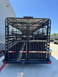 New 2024 Delco Trailers B824R72ETBK Stock / Stock Combo Trailer