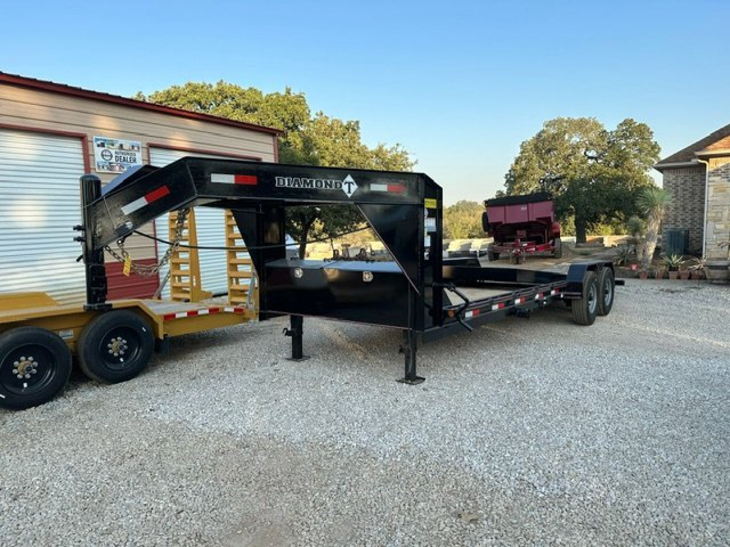 New 2024 Diamond T Gooseneck Tilt Trailer