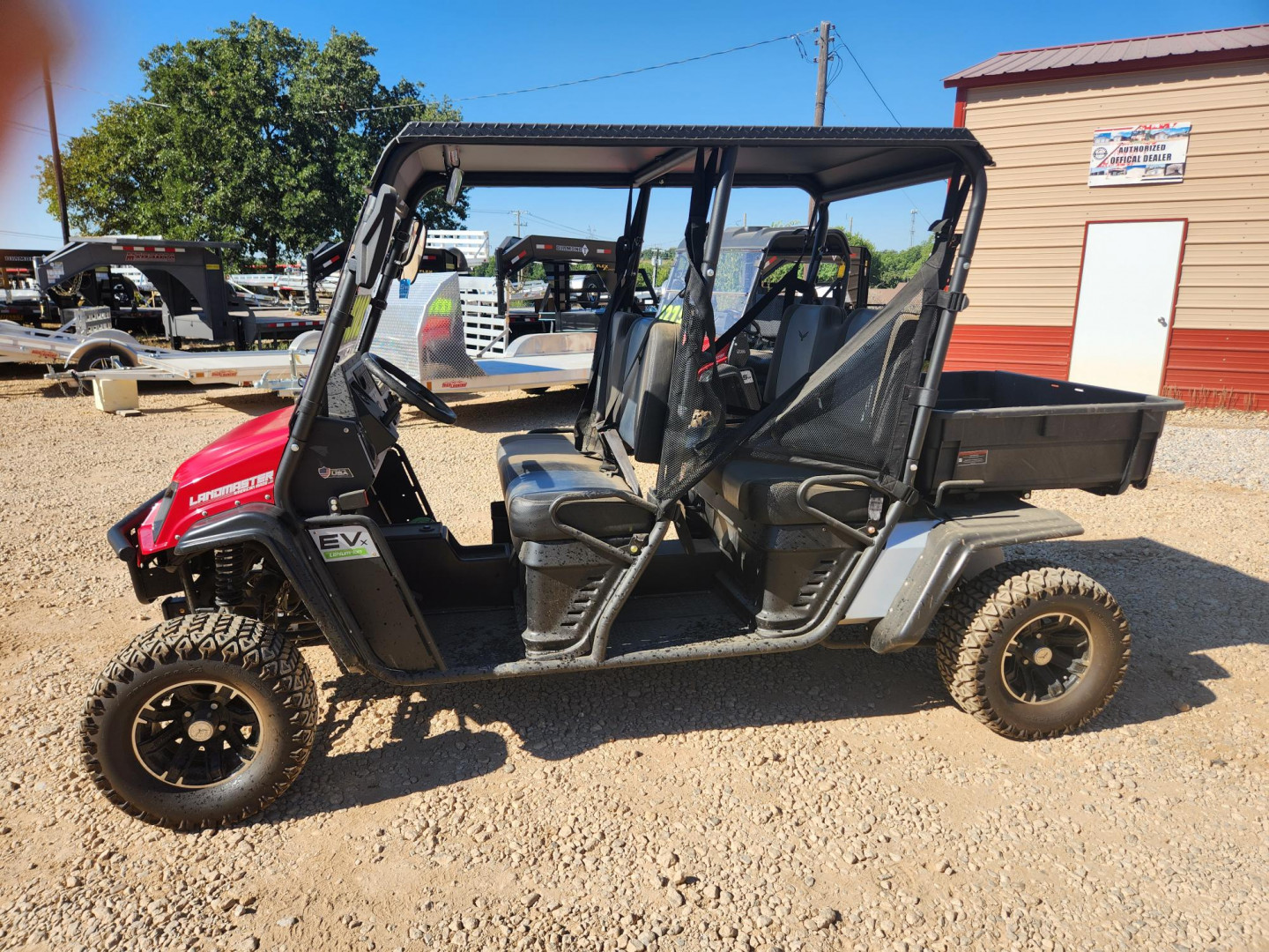 New EVx 4 X 2 Utility Side-by-Side (UTV) Crew Cruiser