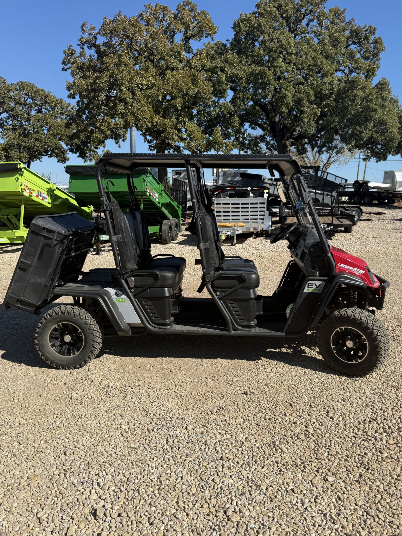 New EVx 4 X 2 Utility Side-by-Side (UTV) Crew Cruiser