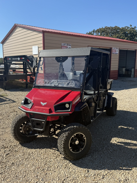 New EVx 4 X 2 Utility Side-by-Side (UTV) Crew Cruiser