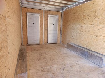 New 8.5' x 16' Aluminum Contractor Enclosed Trailer