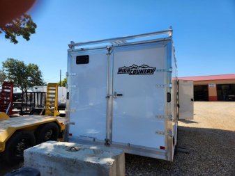 New 8.5' x 16' Aluminum Contractor Enclosed Trailer