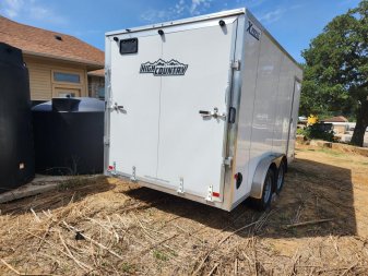 New 7.5' x 14' Aluminum Cargo TA Cargo / Enclosed Trailer