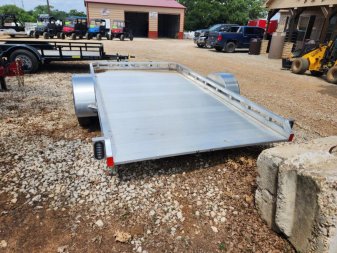 New 6.5' x 12' Aluminum Tilt Trailer