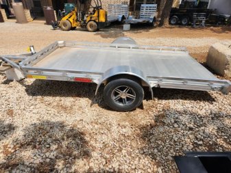 New 6.5' x 12' Aluminum Tilt Trailer