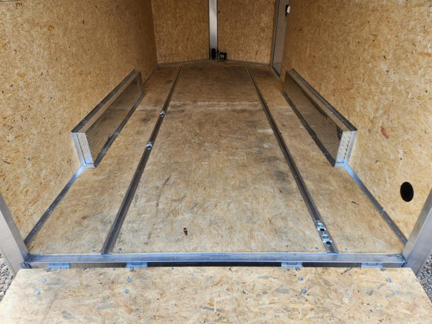 New 7.5 x 16 Aluminum UTV Cargo / Enclosed Trailer
