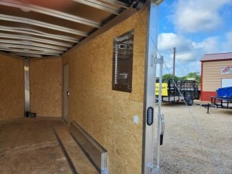 New 7.5 x 16 Aluminum UTV Cargo / Enclosed Trailer