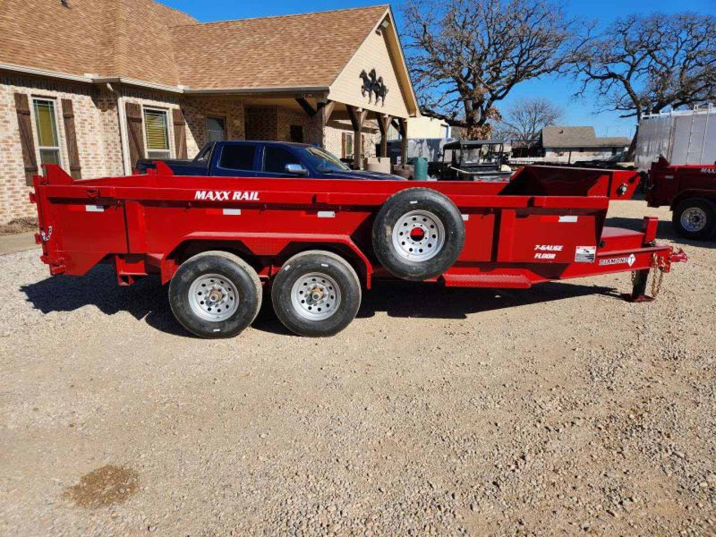 New 83" X 16' DMP-140 Dump Trailer