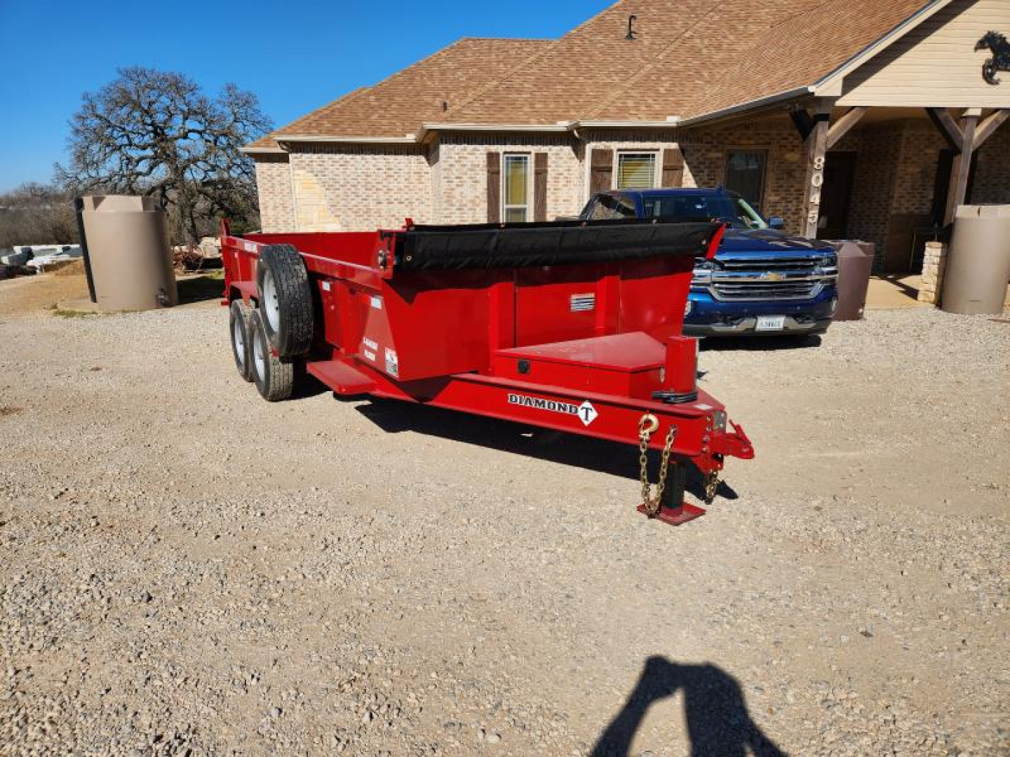 New 83" X 16' DMP-140 Dump Trailer