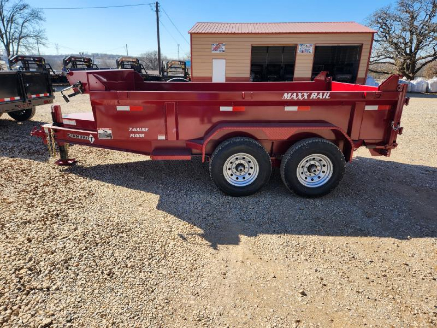 New 83' X 12' DMP-140 Dump Trailer