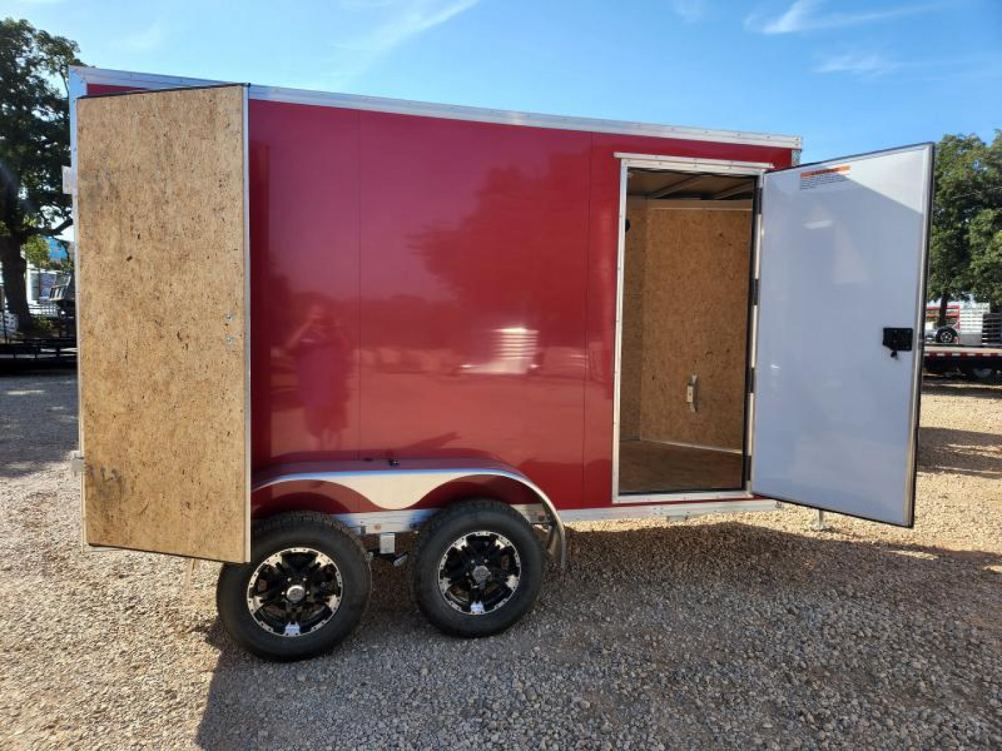 New 6' X 12' Cargo/Enclosed