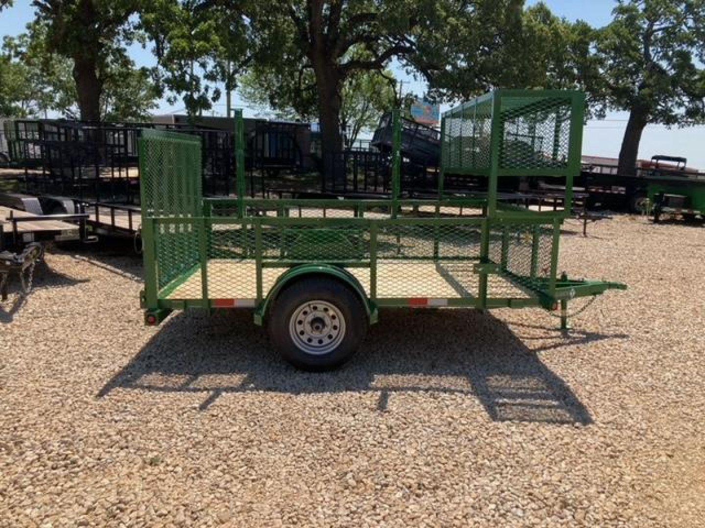 New 77" X 10' Landscape Trailer