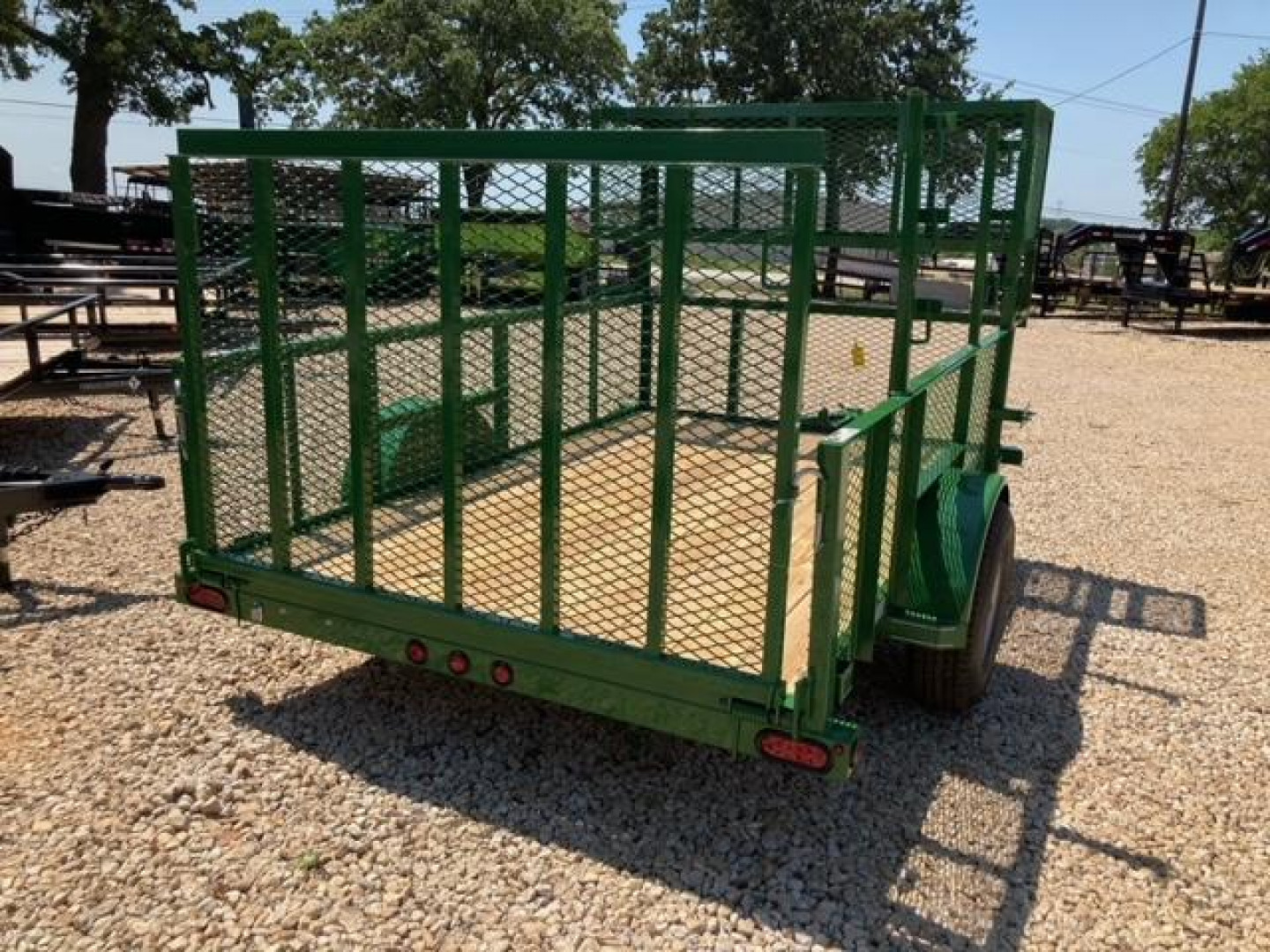 New 77" X 10' Landscape Trailer