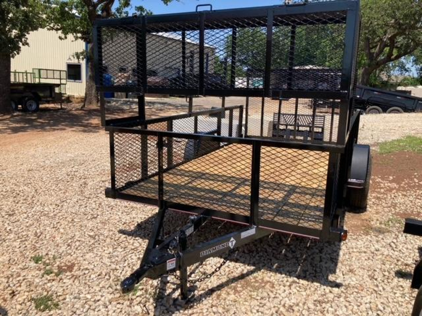 New 2022 DIAMOND T 77 X 12 Landscape Trailer