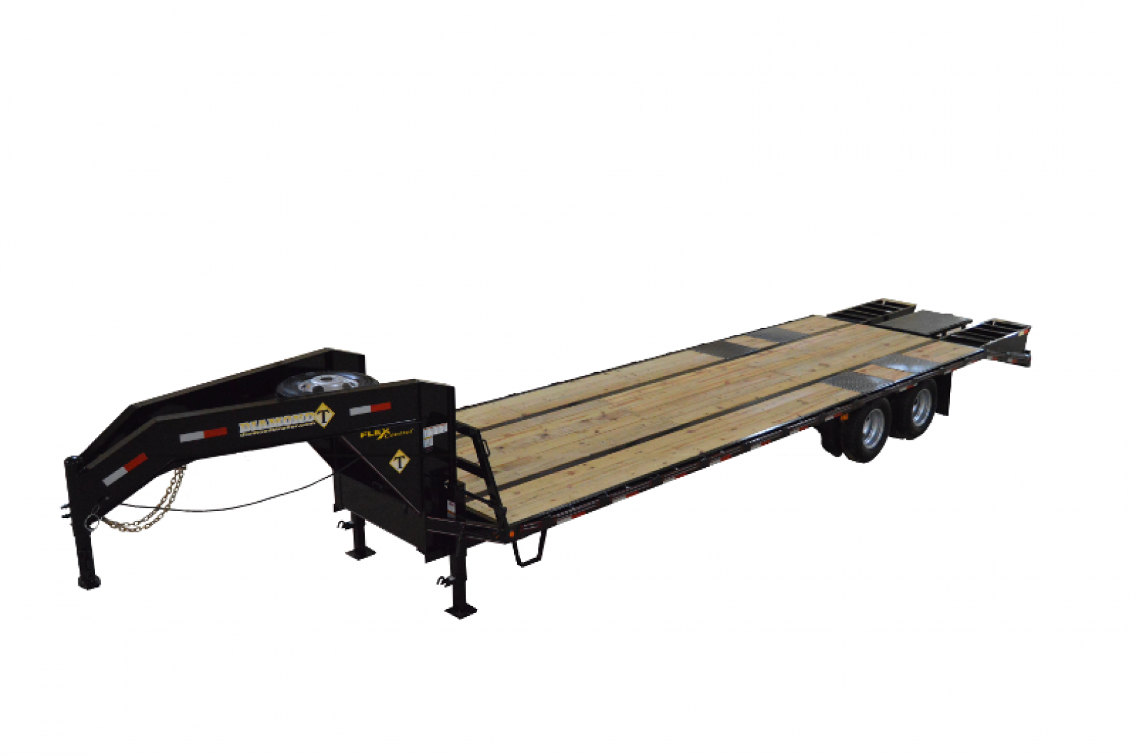 New 102" X 40' Gooseneck Flat Bed Trailer