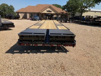 New 102" X 40' Gooseneck Flat Bed Trailer