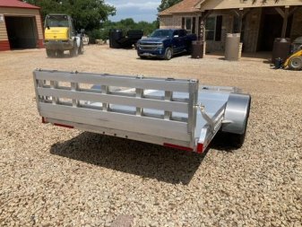New 6.5 X 12 Alcom High Country Aluminum Trailer Utility Trailer