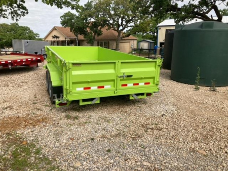New 82" X 14' HV-14 Dump railer