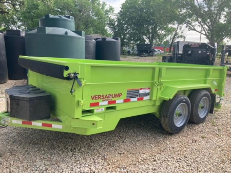 New 82" X 14' HV-14 Dump railer