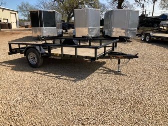New 77" X 12' Utility Trailer