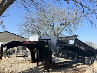 New 82" X 20' Front Flat Rear Dump -20/14 GN