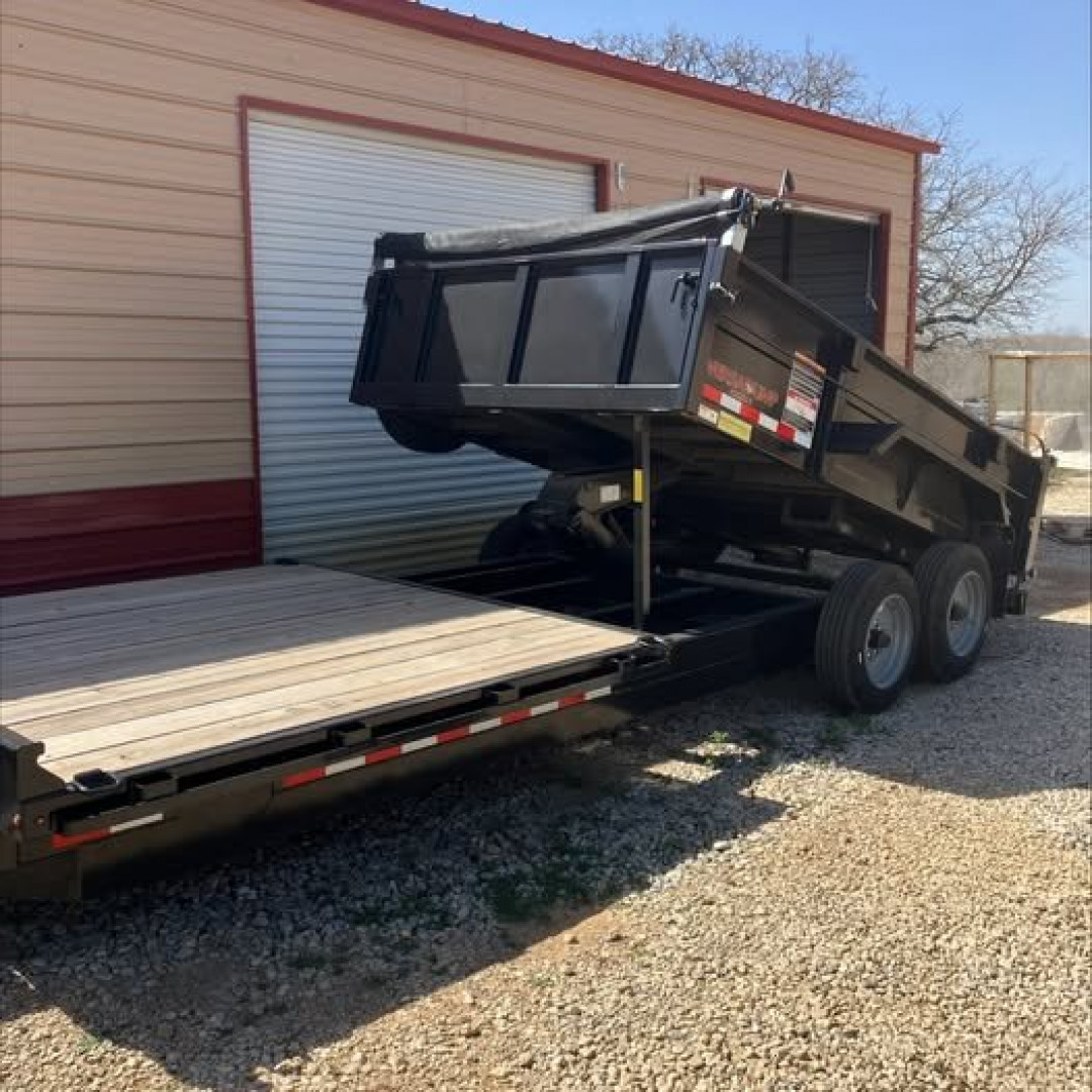New 82" X 20' Front Flat Rear Dump -20/12 BP