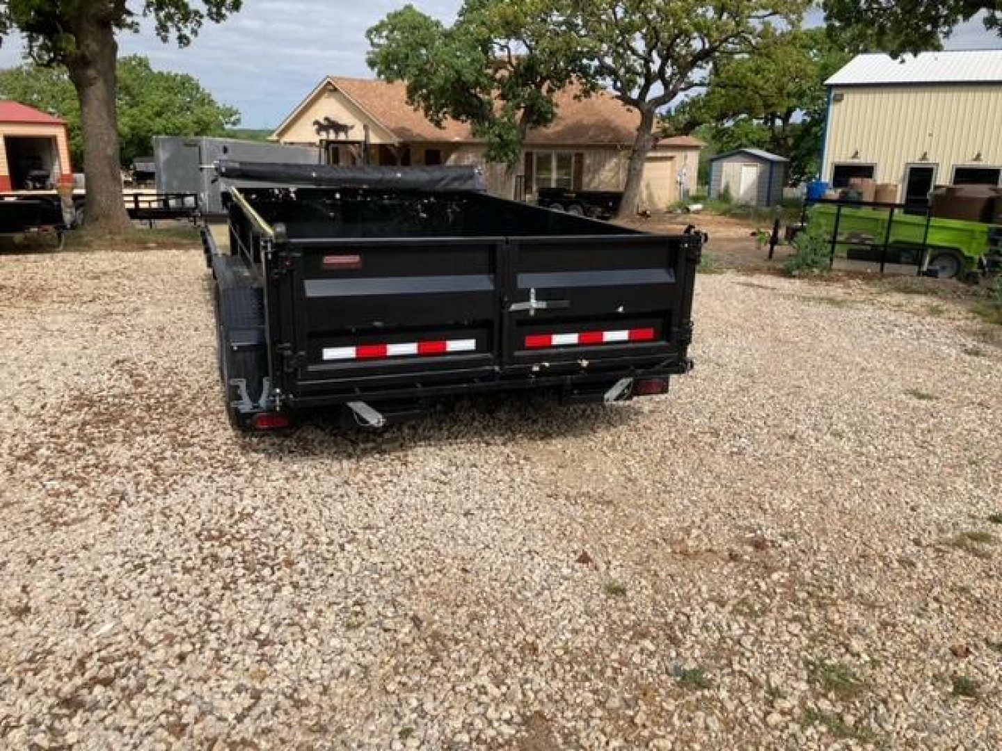 New 82" X 20' Front Flat Rear Dump -20/12 BP