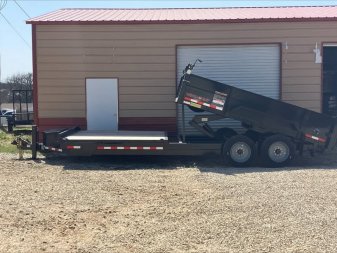 New 82" X 20' Front Flat Rear Dump -20/12 BP